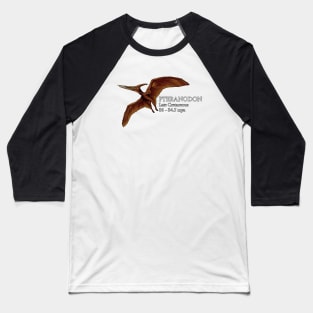 Realistic drawing of the Pteranodon Baseball T-Shirt